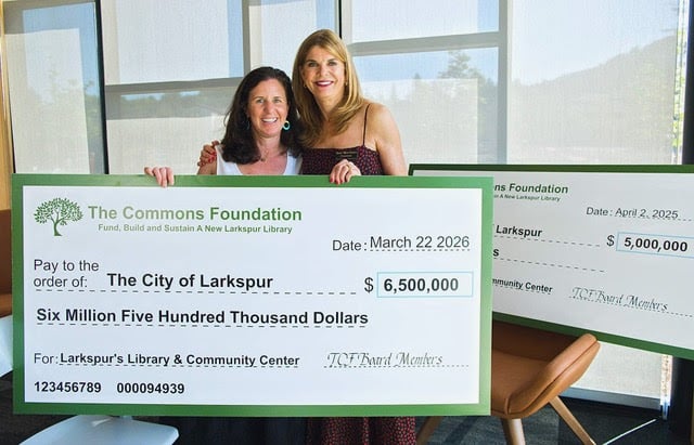Left to right: Cindy Winship and Ann Morrison. $6.5 million was raised by The Commons Foundation through the generosity of donors like you. (Photo: Alan Gump)